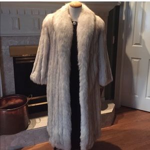 💕Excellent Natural Supple & Soft Blue Fox